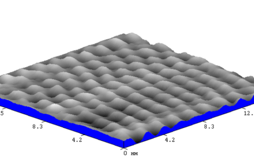 Pyrographite surface